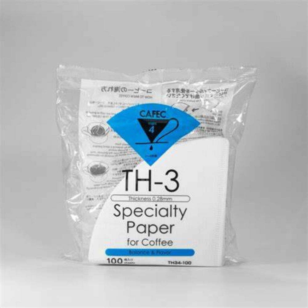 Cafec TH-3 Specialty paper for coffee 4cup 100pcs