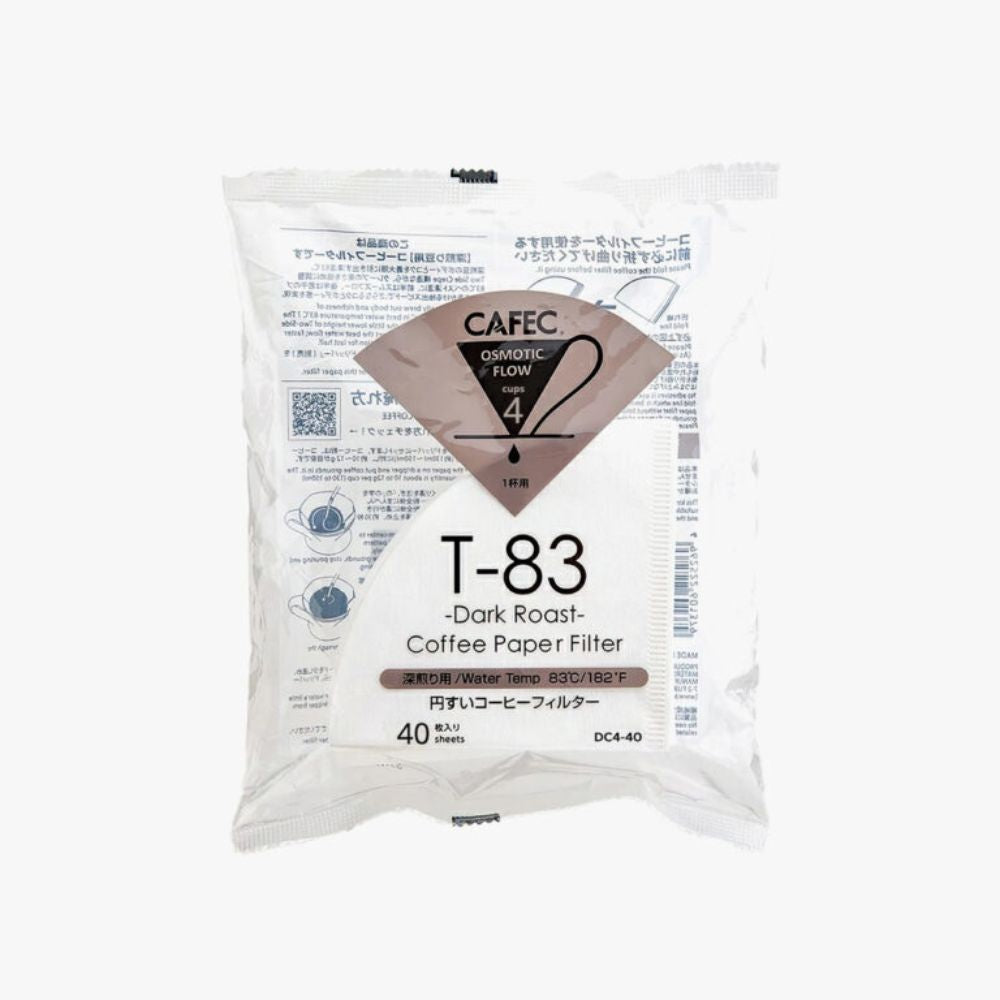 Cafec Dark Roast Special Paper Filters 1-4cup