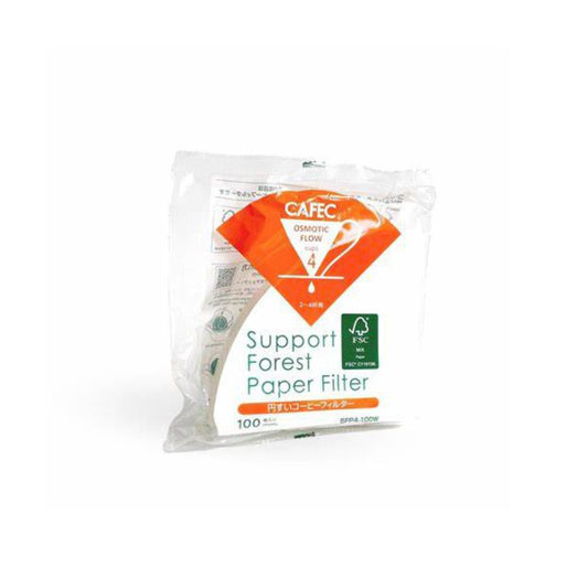 Cafec Support Forest Paper Filter (SFP) 1-4cup 100pcs