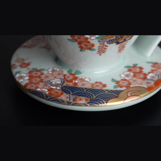 Cafec limited-edition Imari-ware dripper