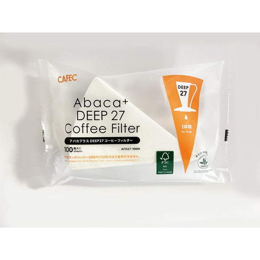 Cafec DEEP 27 Coffee Filter – 3 Pack