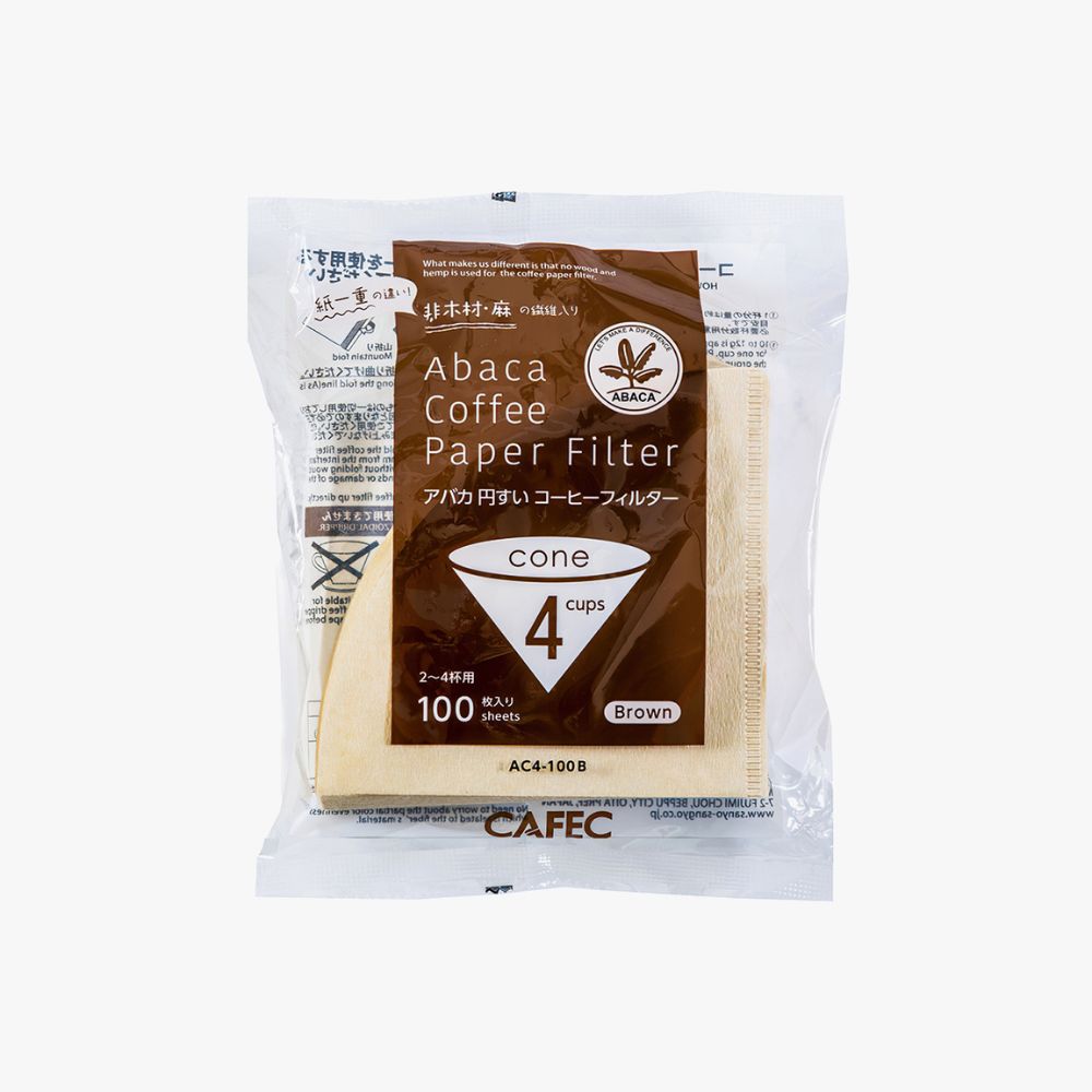 Cafec Abaca Filter Paper 1-4cup