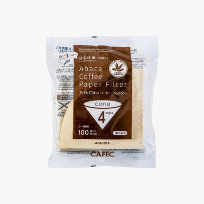 Cafec Abaca Filter Paper 1-4cup