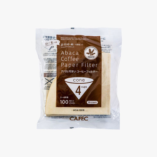 Cafec Abaca Filter Paper 1-4cup