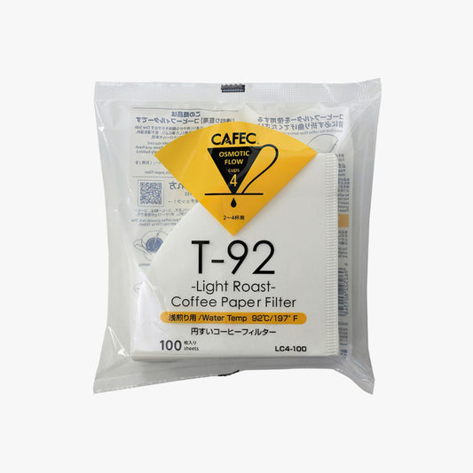 Cafec Light Roast Special Paper Filters – 4cup