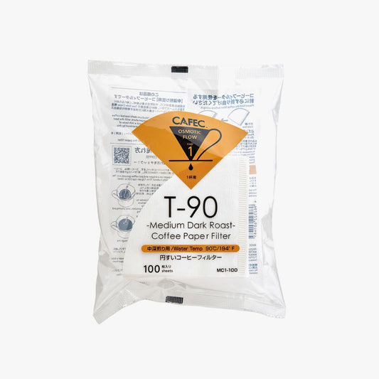 Cafec Medium Dark Roast Special Paper Filters – 1-4cup