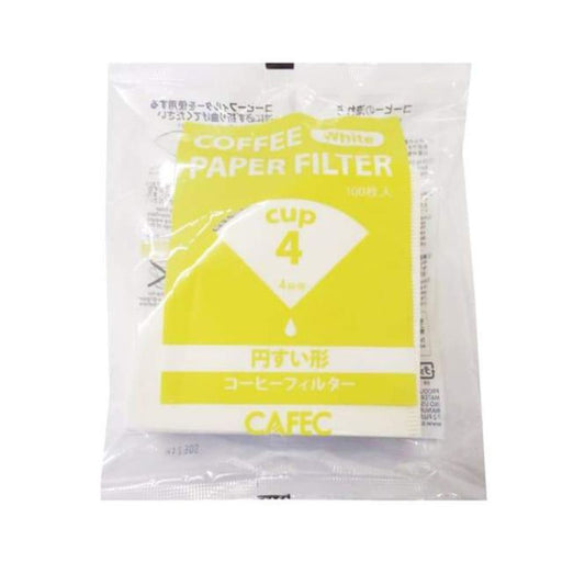 Cafec Traditional filter paper 4cup