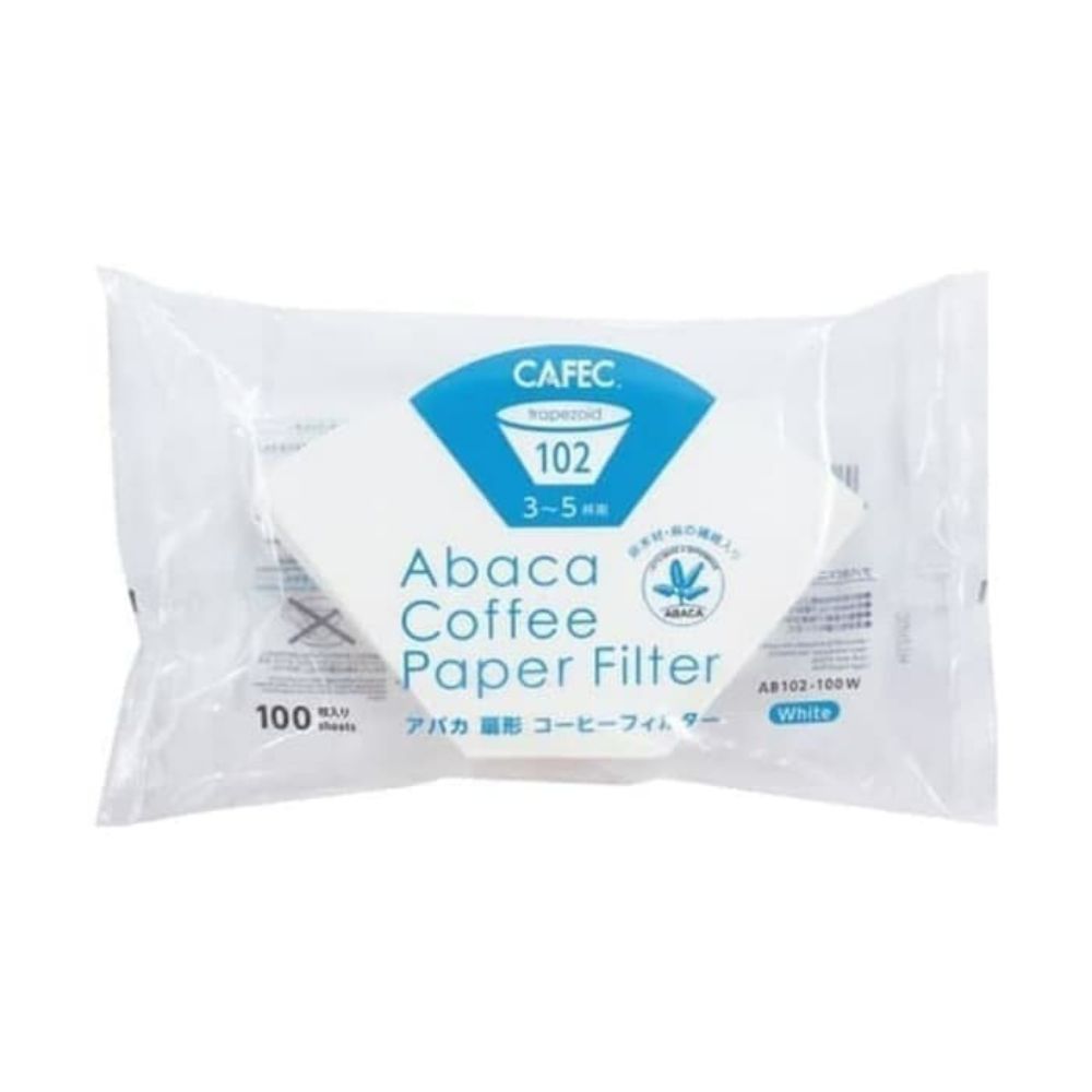 Cafec – Abaca Trapezoid Special Paper Filters 3-5 Cups