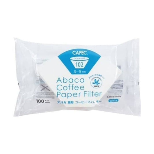 Cafec – Abaca Trapezoid Special Paper Filters 3-5 Cups
