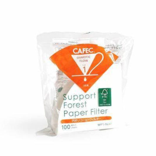 Cafec Support Forest Paper Filter (SFP) 1-4cup 100pcs