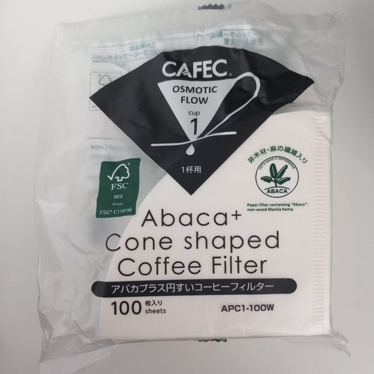 Cafec Abaca+ Filter Paper 1- 4cup