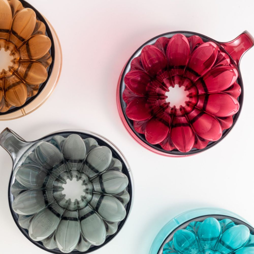 CAFEC Abaca Filter Paper Bundle (1Cup or 4Cup) + FREE CAFEC Tritan Flower Dripper