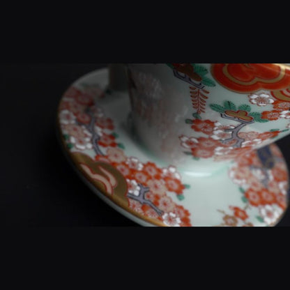 Cafec limited-edition Imari-ware dripper