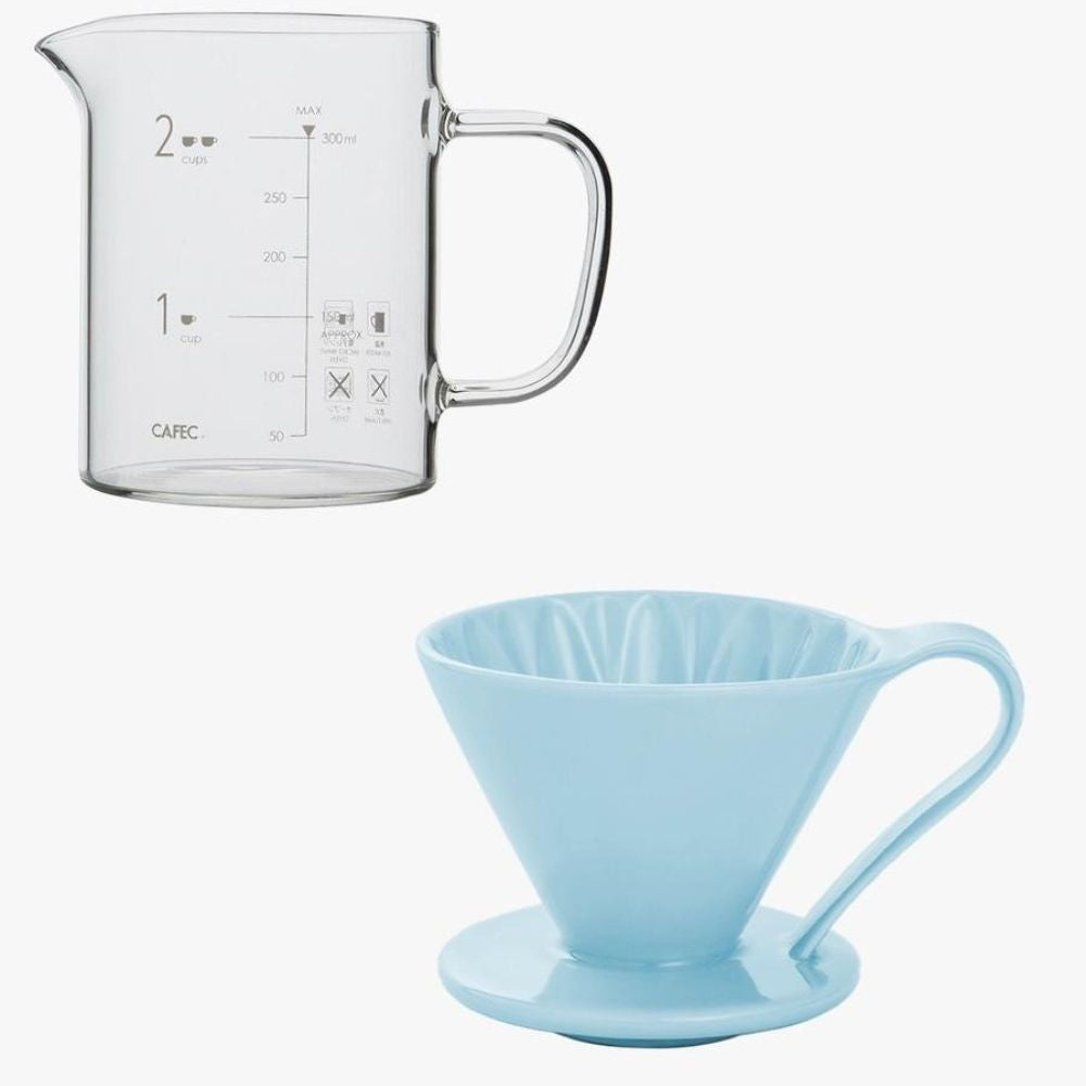 Cafec Beaker Server & Flower Dripper