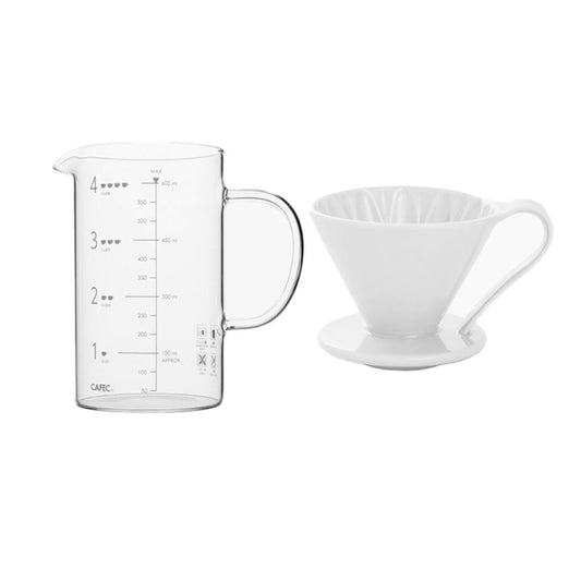 Cafec Beaker Server & Flower Dripper